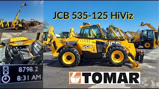 JCB 535-125 Hiviz telehandler for sale - Image 4 | Forkliftonline CA JCB 535-125 Hiviz telehandler | Image 4 - Forkliftonline