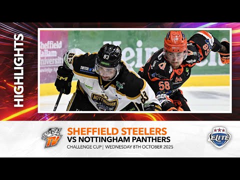 Sheffield Steelers v Nottingham Panthers - Challenge Cup - 8th October 2025