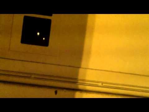 Vintage Haughton? Hydraulic Freight Elevator at former Sears Auto Center in Vallco Shopping Mall in