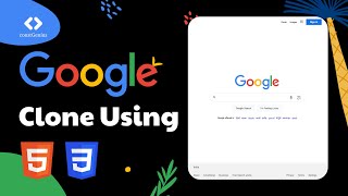 Google Clone Using HTML CSS | Google Home Page Clone | HTML CSS Project