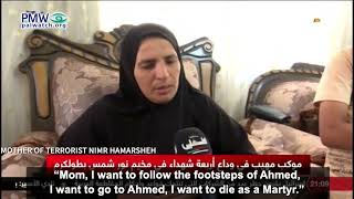 Mother of terrorist on PA TV