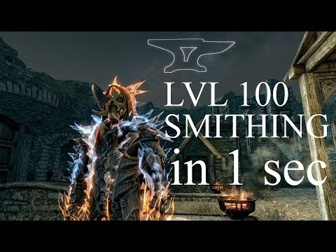 Lvl 100 smithing in 1 second