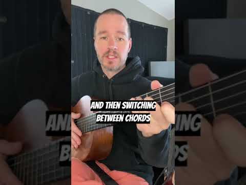 Do This Trick to Switch Between Chords on the Guitar Faster #shorts #guitar #chords #practice