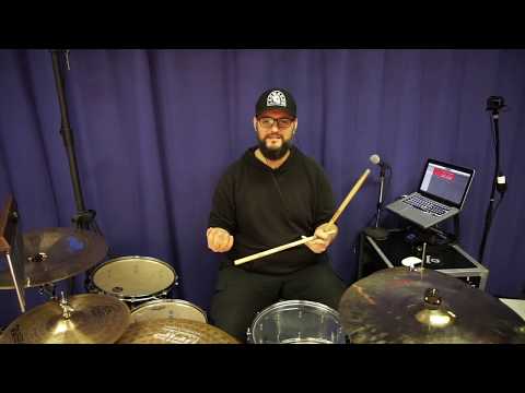 bandpapa Drum Tutorials - Triolen in Doppelbassdrum und HH