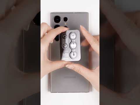How to install the Ringke Camera Lens Frame Glass on the Galaxy S24 Ultra