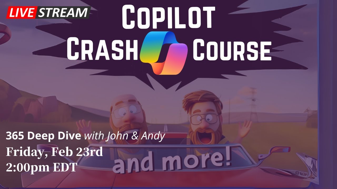 Copilot Crash Course: Tips, Tricks & More (LIVE)