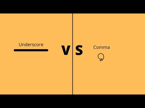 Underscore As A Separator In Python