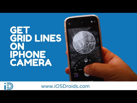 How to Get Grid Lines on iPhone Camera