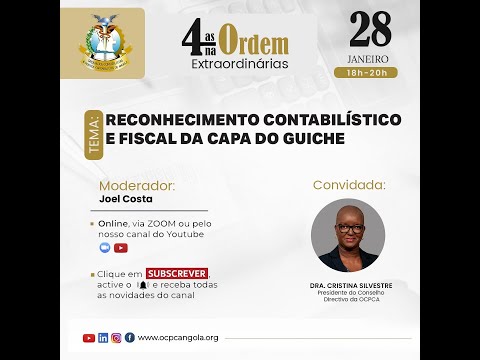 Reconhecimento Contabilístico e Fiscal da Capa do GUICHÊ