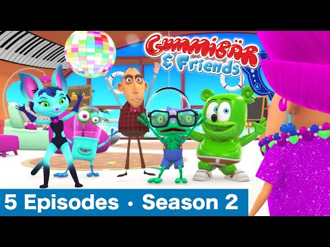 Gummy Bear Show Season 2 - 5 EPISODES (#16-20) - Gummibär And Friends