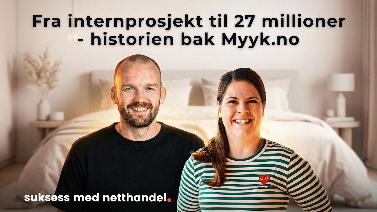 Fra internprosjekt til 27 millioner – historien bak Myyk.no