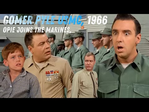 Jim Nabors, Full Episode, Opie Joins the Marines, Gomer Pyle, USMC, 1966