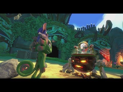 Tribalstack Tropics, Part 1 (Non-Extended) | Yooka-Laylee 100% Walkthrough "2/21" (No Commentary)