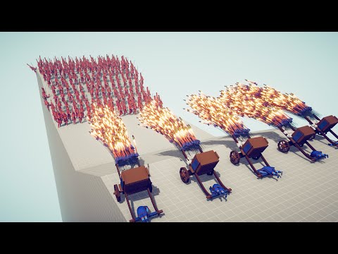 100x SHOGUN vs 5x EVERY GOD - Totally Accurate Battle Simulator