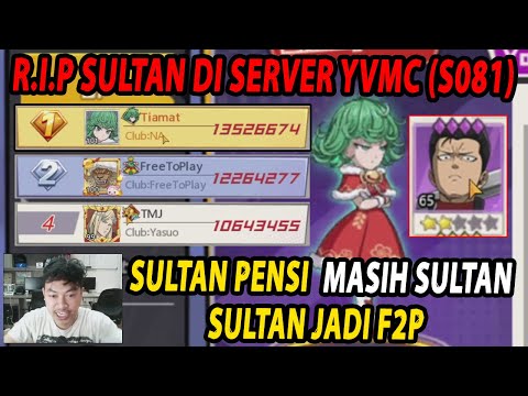 🔥🔥SULTAN BERGUGURAN DI SERVER YVMC!! R.I.P TIAMAT!!! - ONE PUNCH MAN:The Strongest