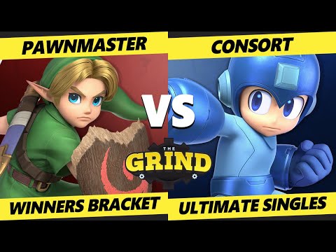 The Grind 153 - PawnMaster (Young Link) Vs. Consort (Mega Man) Smash Ultimate - SSBU