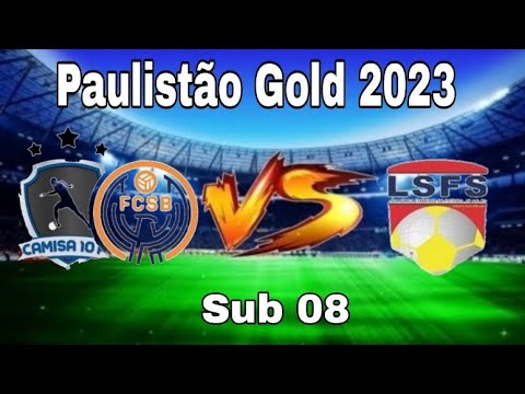 Camisa 10/Ska Brasil x Liga Sancaetanense - Sub 08 / Paulistao GOLD 2023.