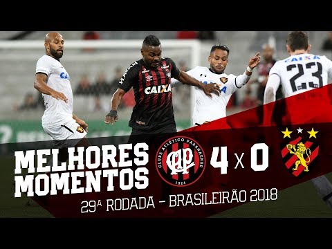 Atlético Paranaense 4x0 Sport | MELHORES MOMENTOS
