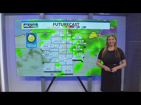 Tuesday Morning Forecast Update