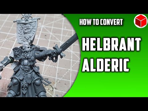 How To Convert Helbrant Alderic - Former Imperial Fists Space Marines 8th Company Captain