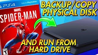 How to Copy Disc Games to PS4 (How to backup disc games PS4) PlayStation 4 Jailbreak