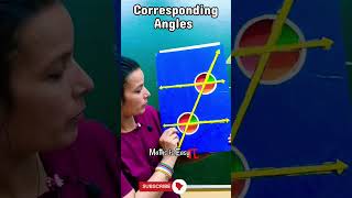Lines and Angles Class 9 Maths| Corresponding Angles #mathsiseasy #shorts #youtubeshorts #class9th