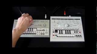 Video thumbnail for Roland tb-303 vs. x0xb0x Comparison by roxxx303