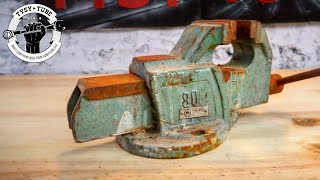 Rusty Old Vise Restoration