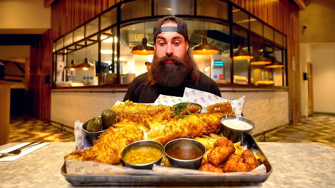 THE FOOD CHALLENGE THAT ROY KEANE ATTEMPTED...IT MADE HIM ANGRY | BeardMeatsFood