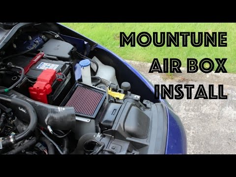 MOUNTUNE AIR BOX INSTALL | FIESTA ST