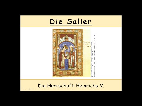 Die Salier - Heinrich V . (Teil 1/3)