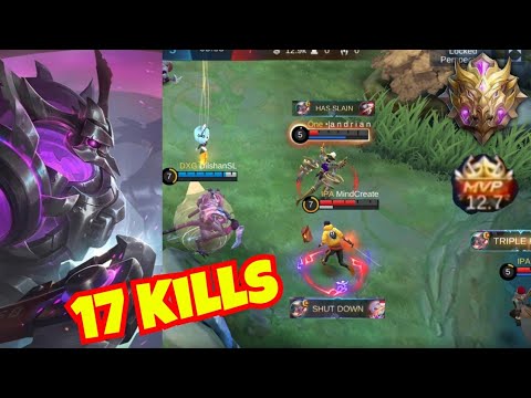 17 Kills Thamuz Abyssal Reaper 100% Killing Machine - Top 1 Global Thamuz by Lord Caa