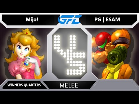 Mijo! (Peach) vs PG ESAM (Samus) - GFC Melee Singles WQ