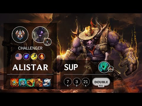 Alistar Support vs Thresh - NA Challenger Patch 10.25b