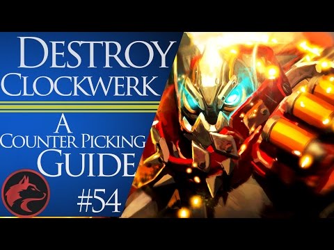 How to counter pick Clockwerk - Dota 2 Counter picking guide #54
