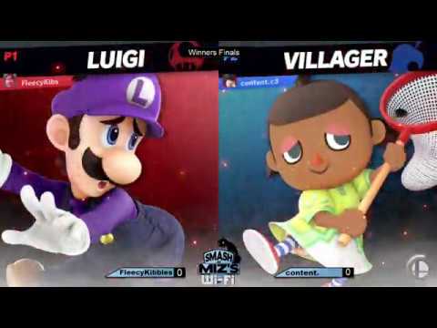 Smash @ Miz's WiFi 3 - content. (Villager) vs. FleecyKibbles (Luigi) Winners Finals