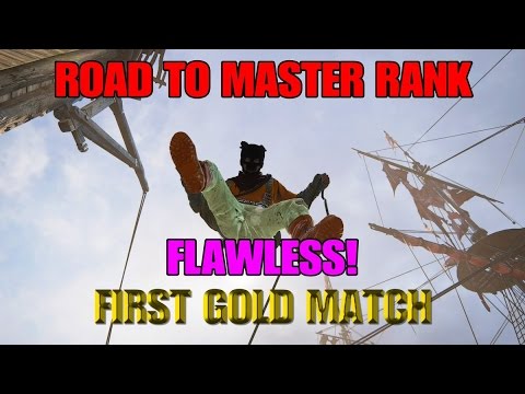 Uncharted 4 Multiplayer - ROAD TO MASTER RANK - FIRST GOLD MATCH - FLAWLESS - RANKED TDM