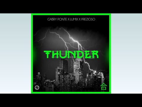 Gabry Ponte x LUM!X x Prezioso - Thunder (Visualizer Audio)