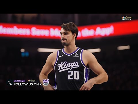 Dario Šarić first and only points of the season as a Sacramento Kings player, - 10/24/25