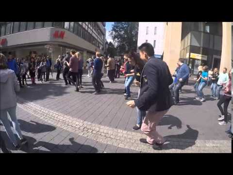 Bonn International West Coast Swing Flashmob 2015 GERMANY