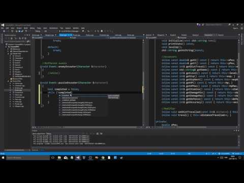 C Game Development | Console RPG | Part 10 | Items Inventory Leveling Adventures and MORE