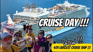 EMBARKATION DAY !  HARMONY OF THE SEA II ROYAL CARIBBEAN CRUISE #royalcaribbean #cruiselife #cruise