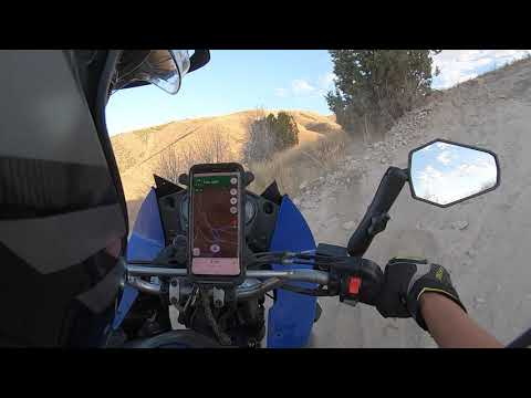 The bigger fall from my failed motorcycle hill climb