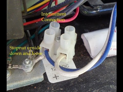Dometic DMR-7 series Intermittent cooling - wiring issues