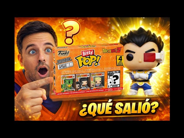 Vídeo relacionado con Funko Bitty Pop! DBZ - Goku & Nimbus 4PK - Gohan, Raditz, Piccolo Y una Minifigura Misteriosa Sorpresa - 0.9 Inch (2.2 Cm) - Dragon Ball Z Coleccionable- Repisa Apilable Incluida Fans