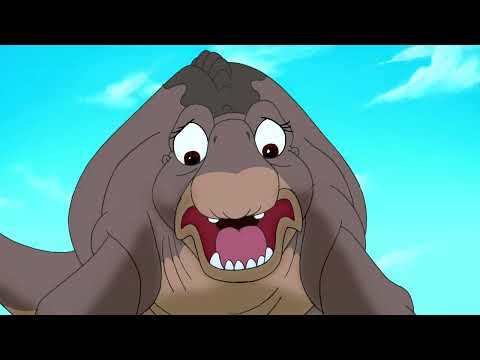 Capa de Em Busca do Vale Encantado | A vovó do Littlefoot | Desenhos Animados em Português
