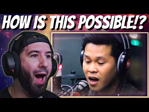 FIRST TIME HEARING Marcelito Pomoy - The Prayer | How Does He Do This?