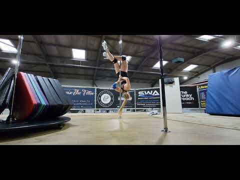 Elizaveta Serbul's entry in Pole Classique, Pole Theatre Peterborough 2023 (amateur)