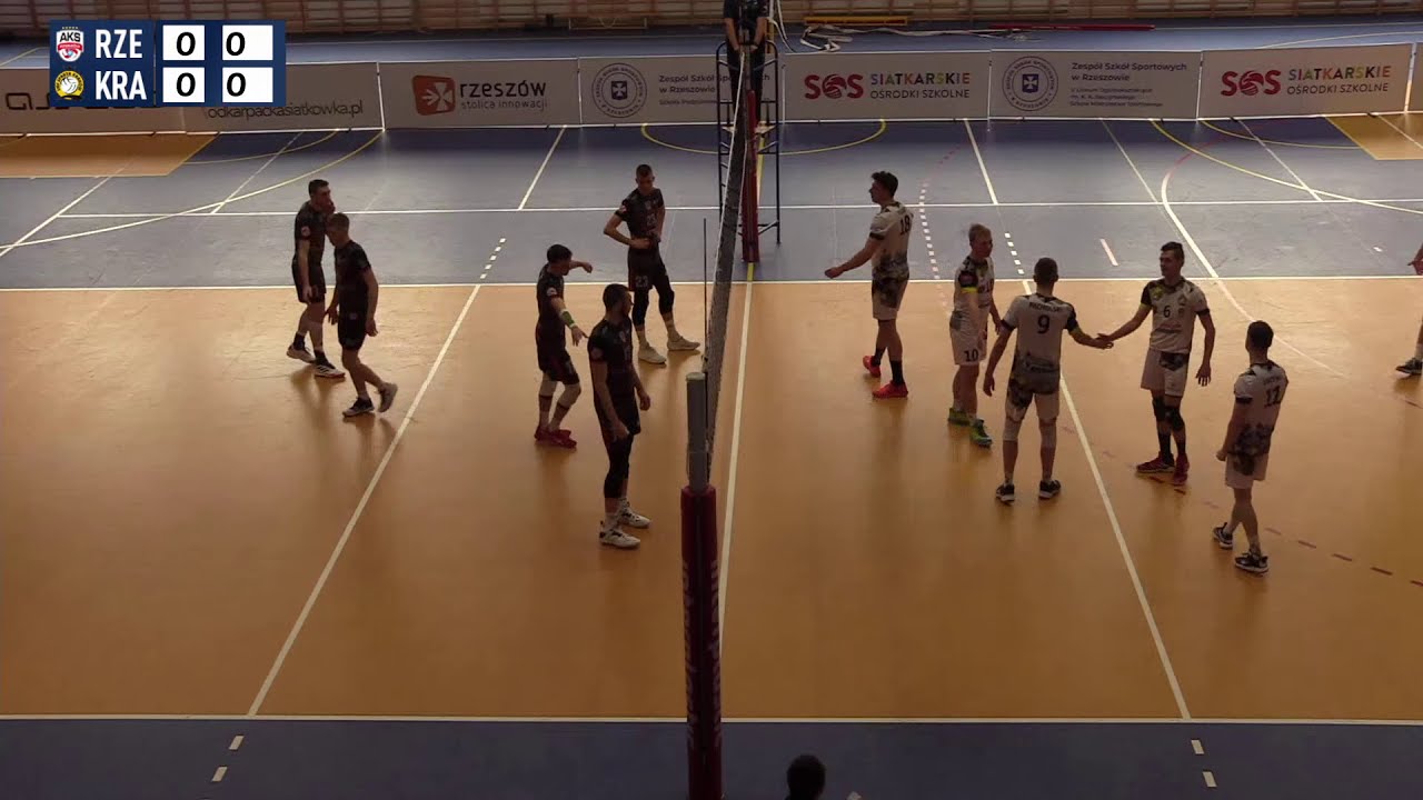2 liga siatkówki: AKS V LO Rzeszów - SMS Sparta AGH Kraków [TRANSMISJA NA ŻYWO]