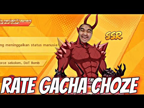 RATEUP CHOZE SSR🔥, PEMANASAN SEBELUM SSR+, HARUS BURUK - One Punch Man The Strongest